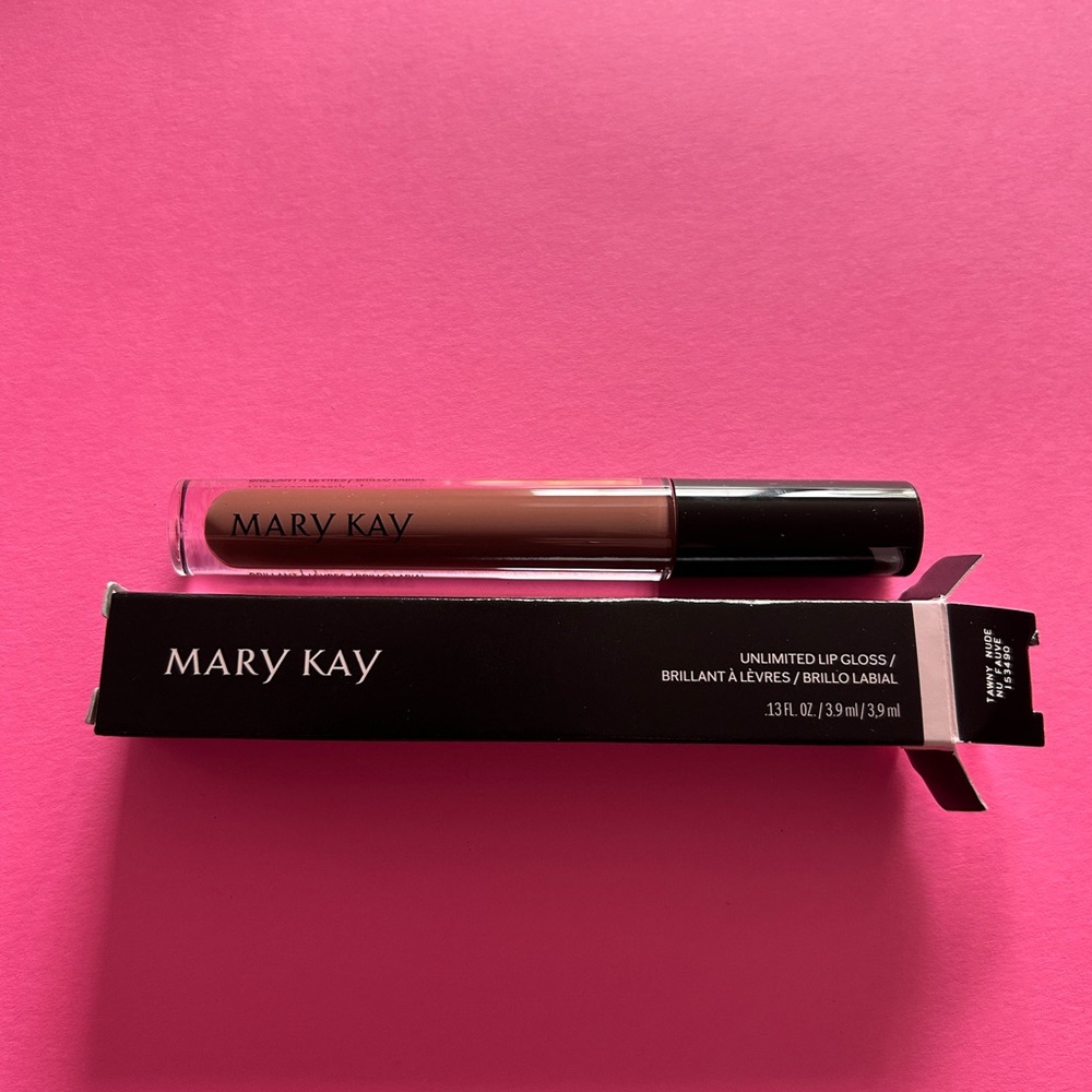 New Mary Kay Unlimited Lip Gloss - Tawny Nude